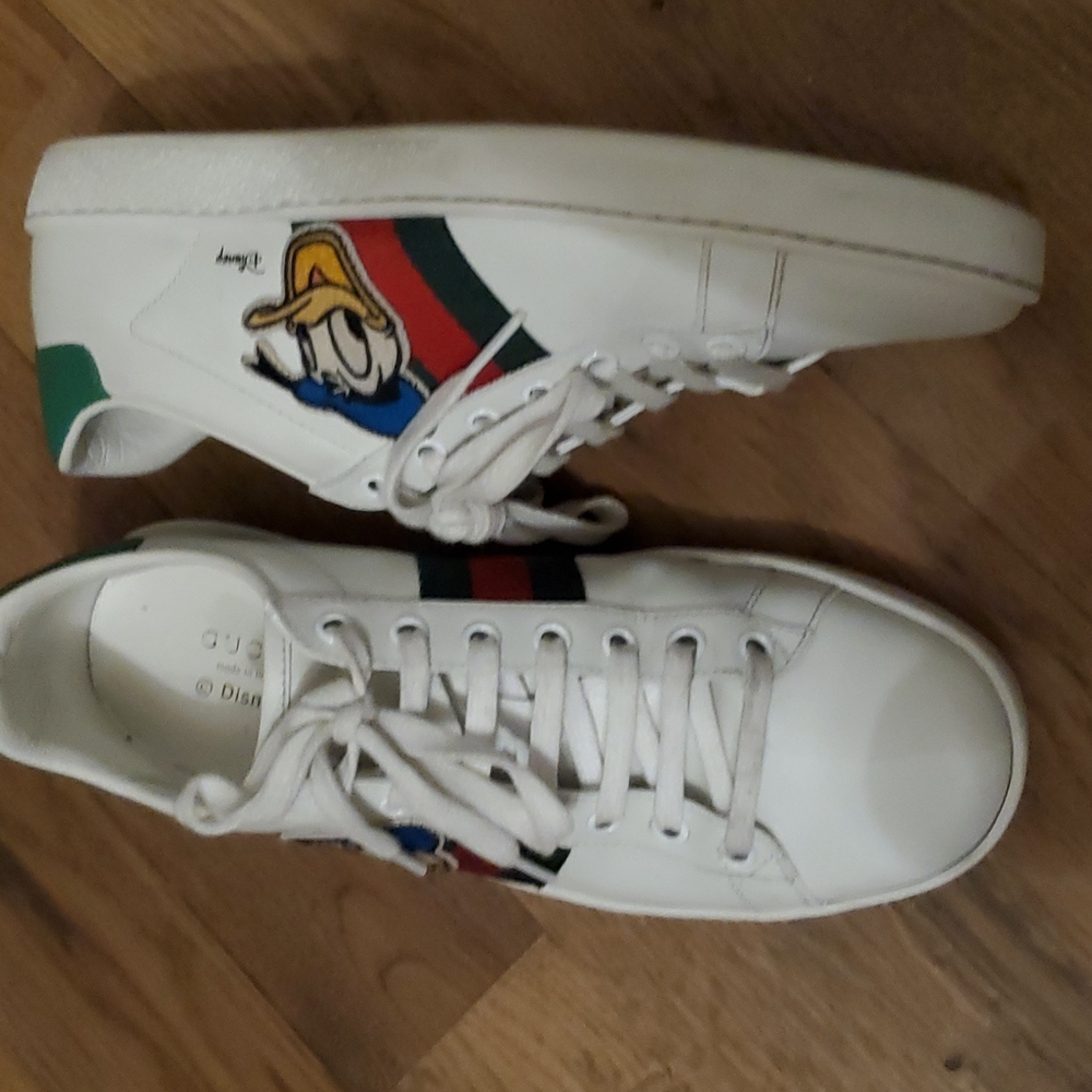 women's disney x gucci donald duck ace sneaker